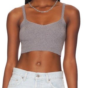 Beautiful grey sweater crop from GRLFRD